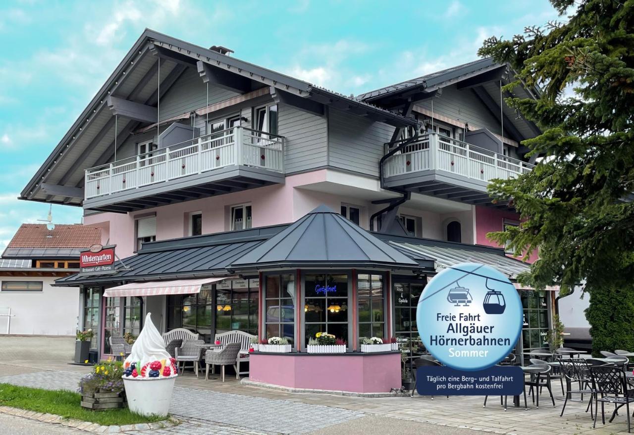 Vintage-Hotel Charivari- Sommer Hoernerbahnen Kostenlos Bolsterlang Luaran gambar